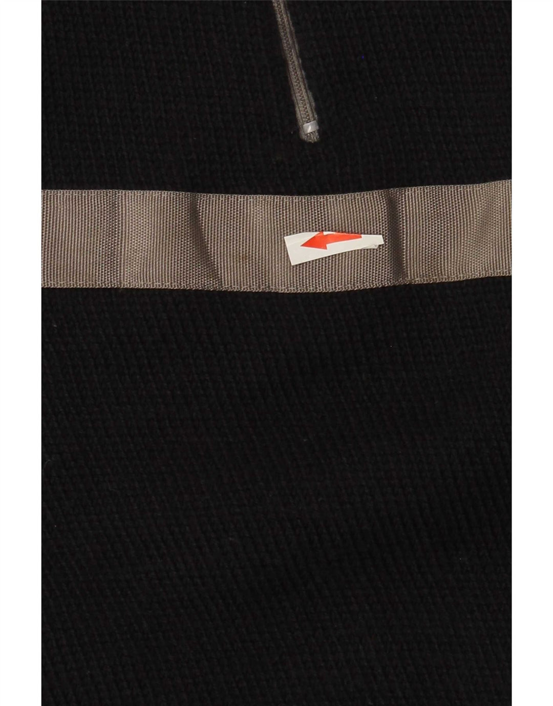 Suéter masculino North Sails com gola com zíper e lã colorblock médio azul marinho