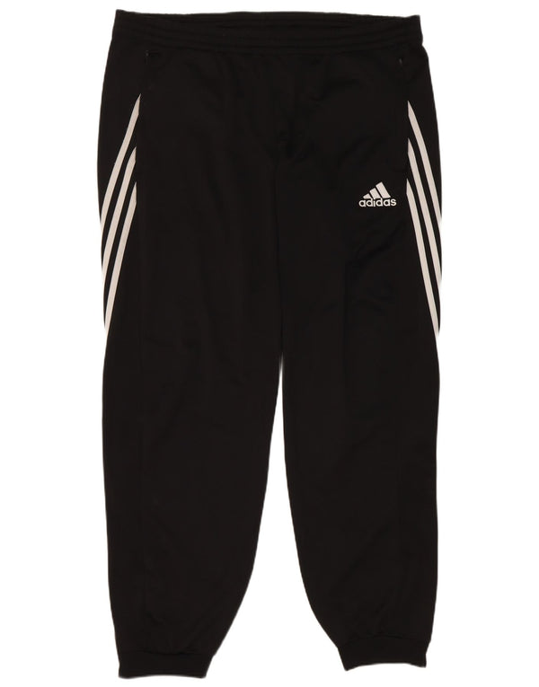 Adidas Mens Treino Calças Joggers XL Preto Poliéster