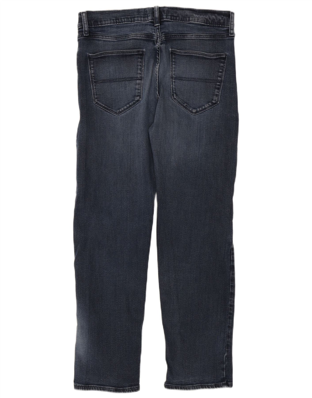 Jeans retos masculinos Marks & Spencer W34 L31 algodão azul marinho