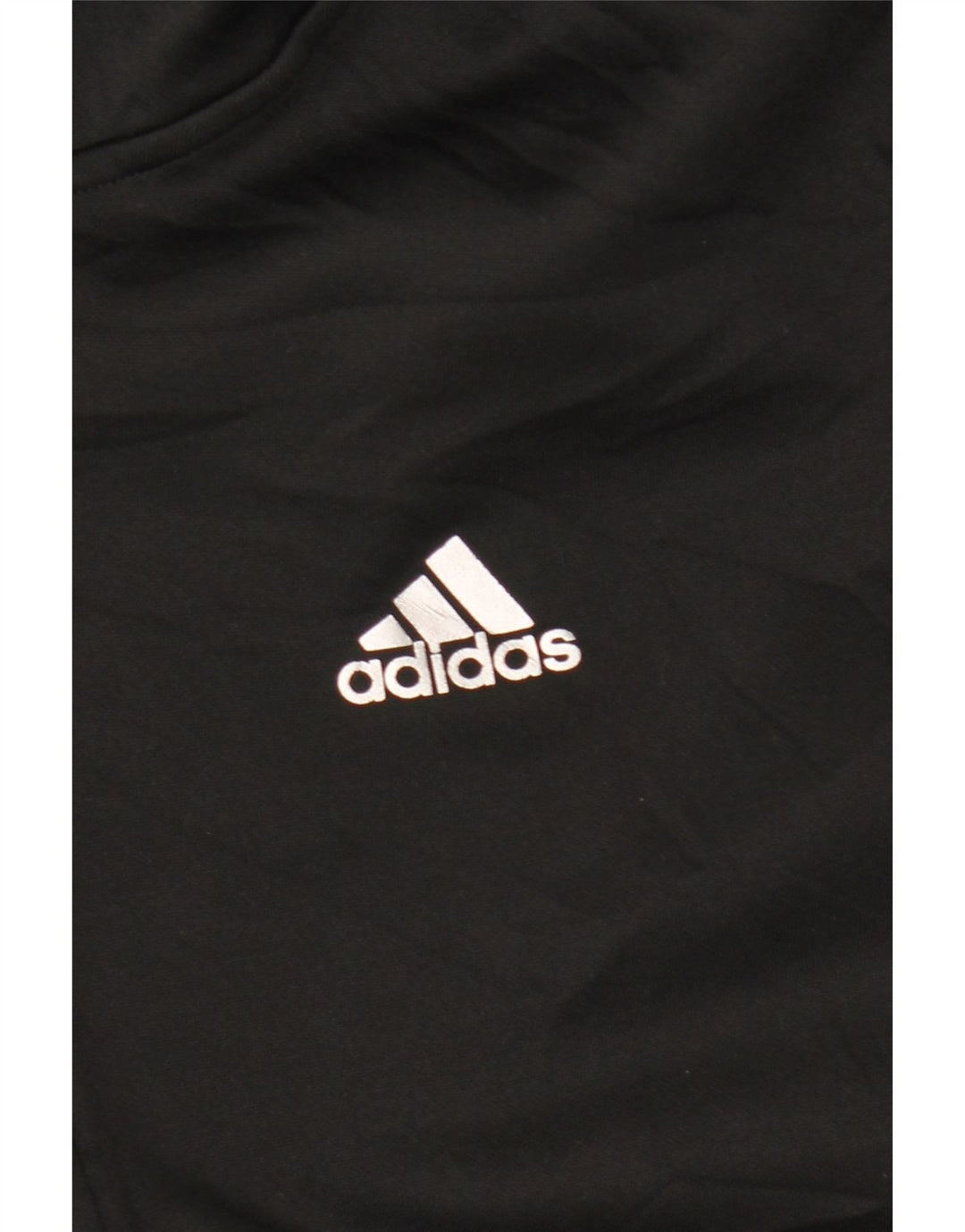 Suéter masculino Adidas Climalite Zip com capuz médio preto colorblock