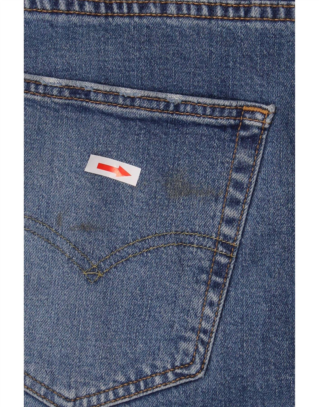 Levi's Masculino 514 Straight Jeans W36 L30 Azul Algodão
