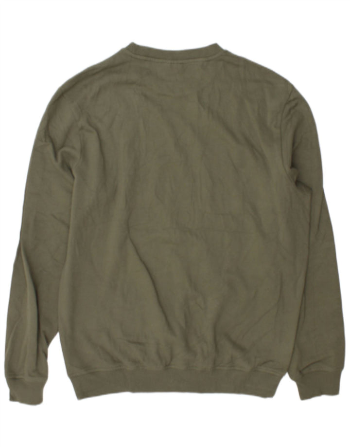 Moletom masculino Napapijri XL verde algodão