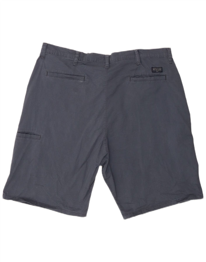 Shorts cargo masculino Wrangler W40 XL azul marinho algodão