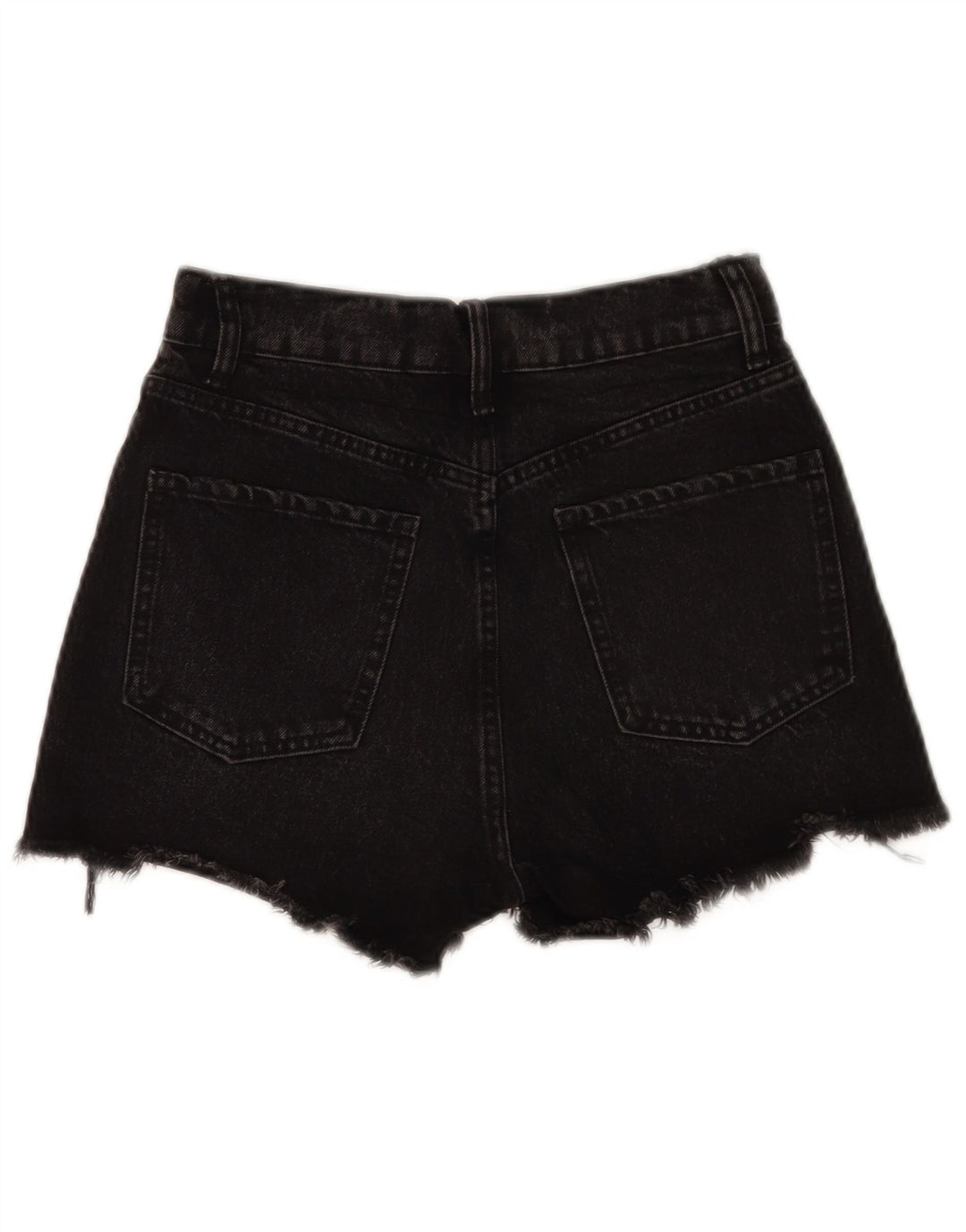 Shorts jeans feminino Zara EU 34 2XS W24 preto