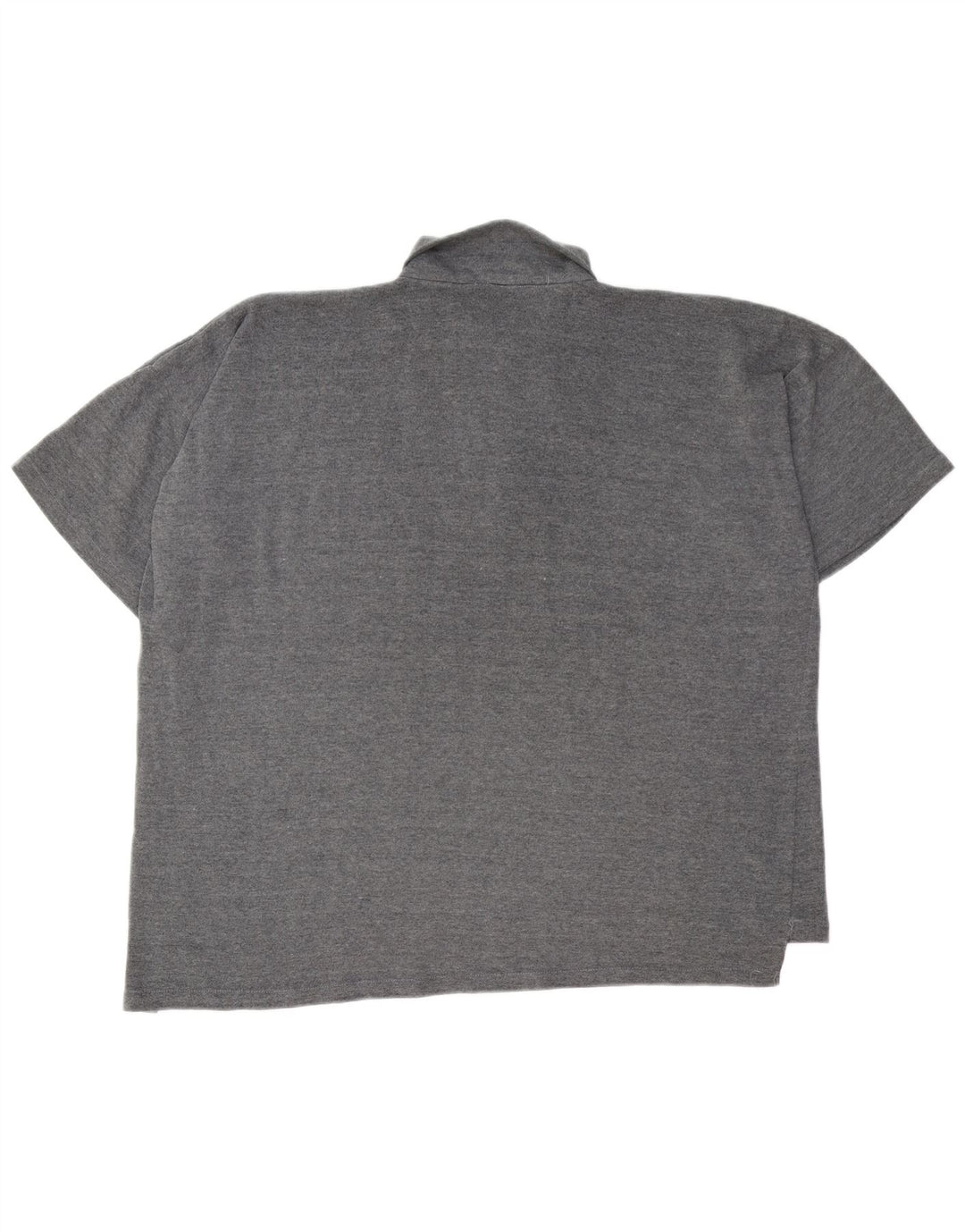 Camisa polo masculina Paul Smith com zíper e gola 2XL poliéster cinza