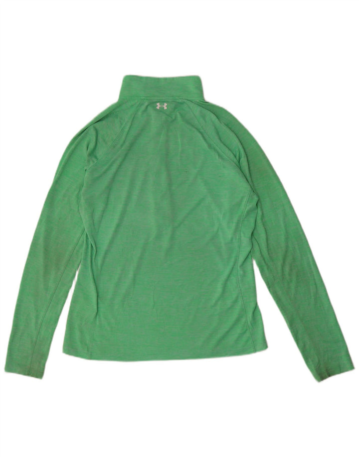 Under Armour feminino gráfico pulôver agasalho top Reino Unido 14 grande verde