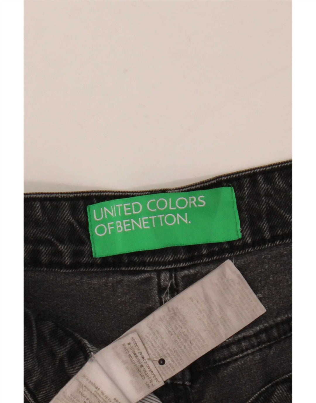 Benetton Jeans Tapered Feminino W30 L27 Algodão Cinza