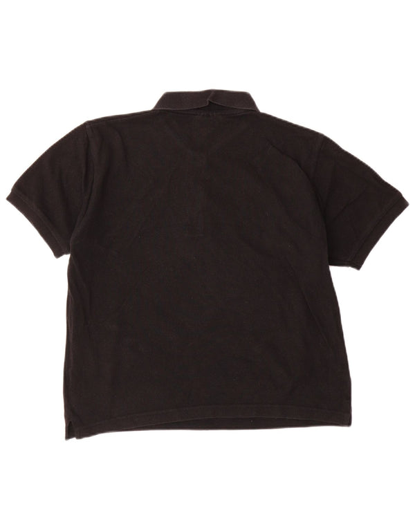 Camisa polo feminina Champion UK 12 algodão preto médio