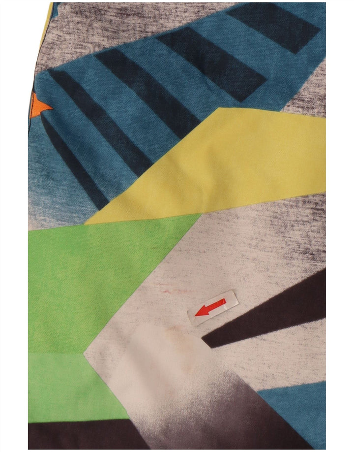 Jaqueta corta-vento Quiksilver Boys 11-12 anos multicolorido geométrico