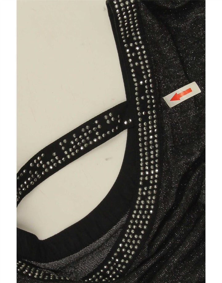 Blusa feminina grande Autograph UK 16 grande viscose cinza