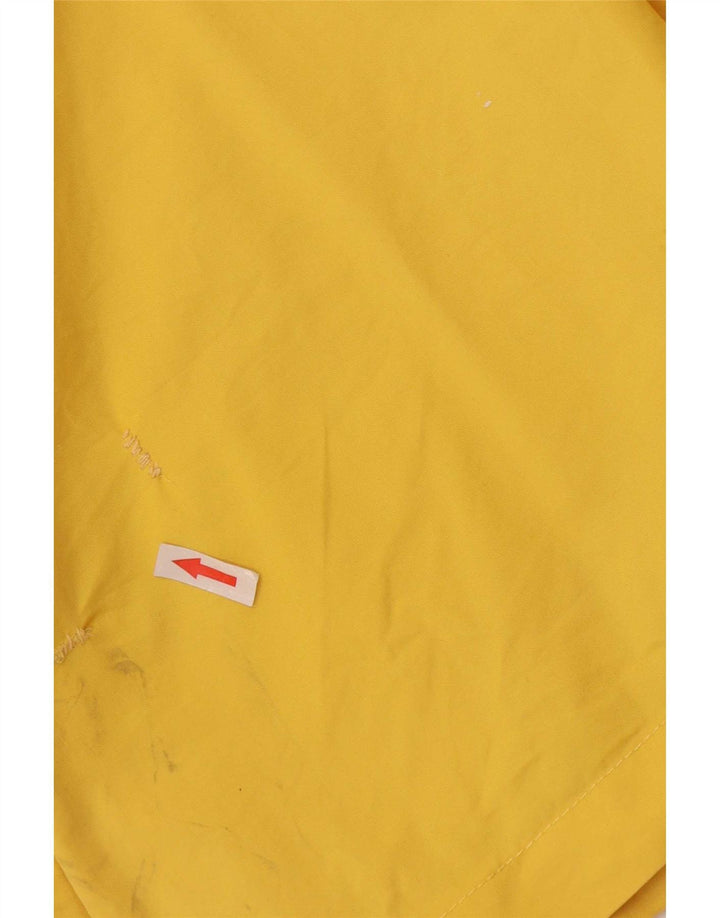 Zara Womens Bomber Jacket UK 16 Grande Algodão Amarelo