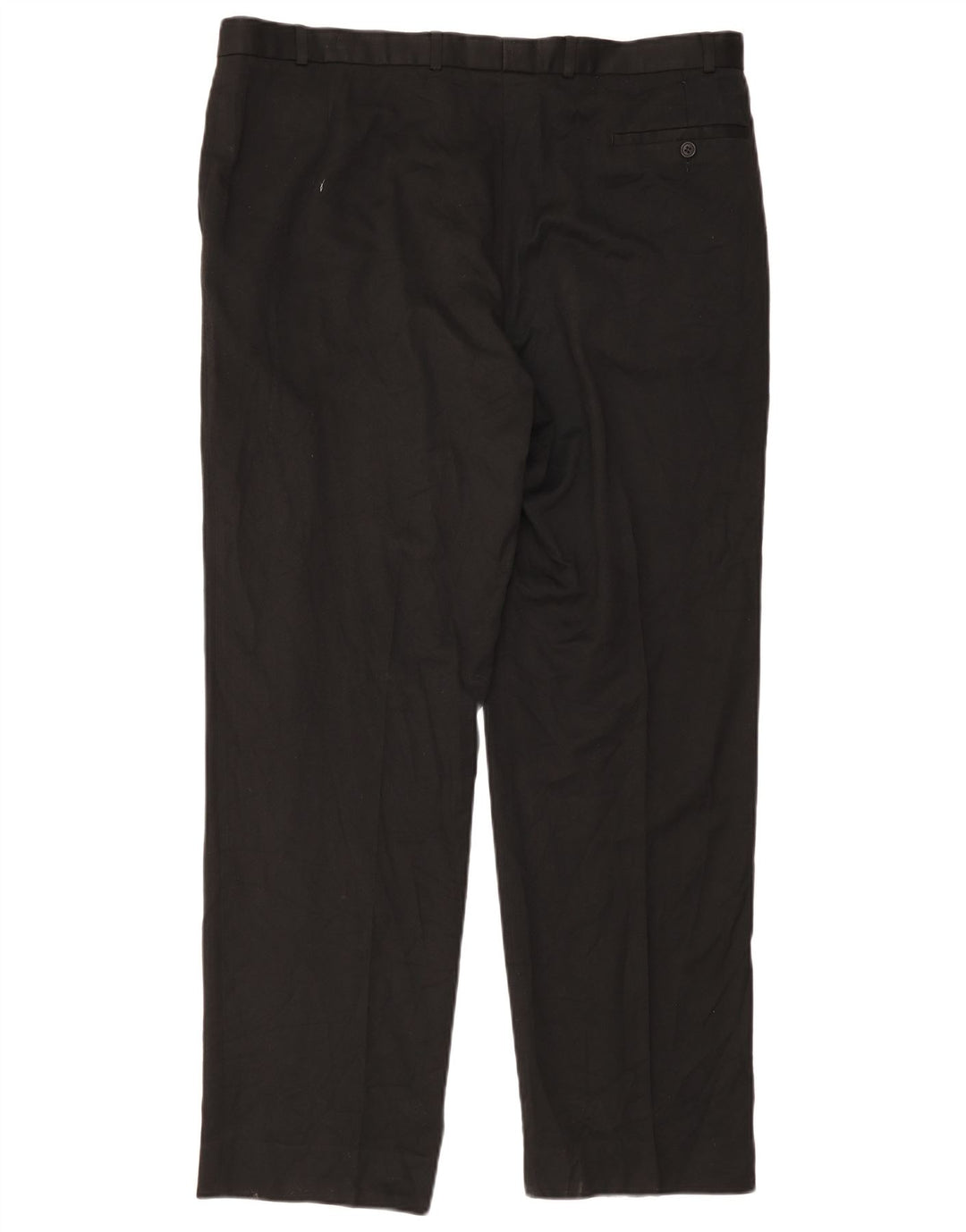 Calça de terno masculino Marks & Spencer W42 L33 viscose preta