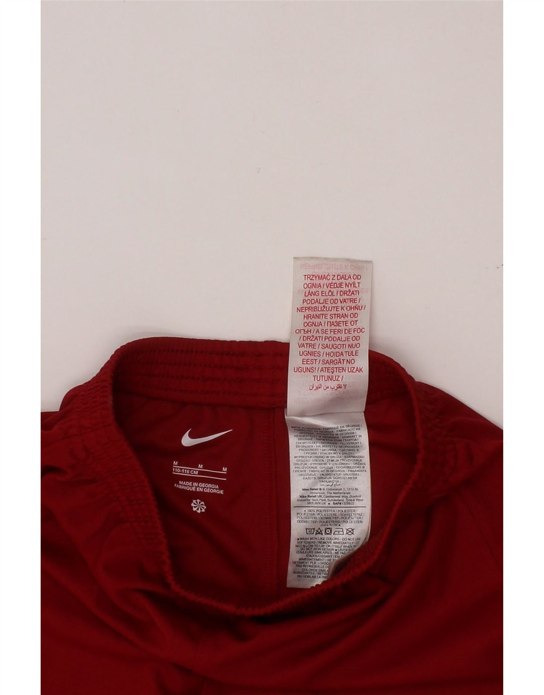 NIKE Boys Liverpool Sport Shorts 10-11 Anos Médio Vermelho Poliéster