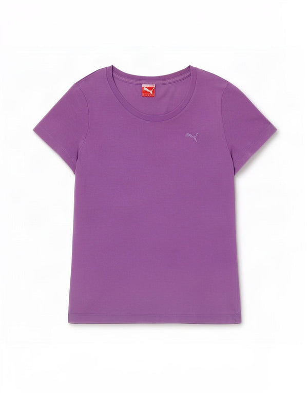 Puma Camiseta Feminina Top UK 10 Pequena Roxa