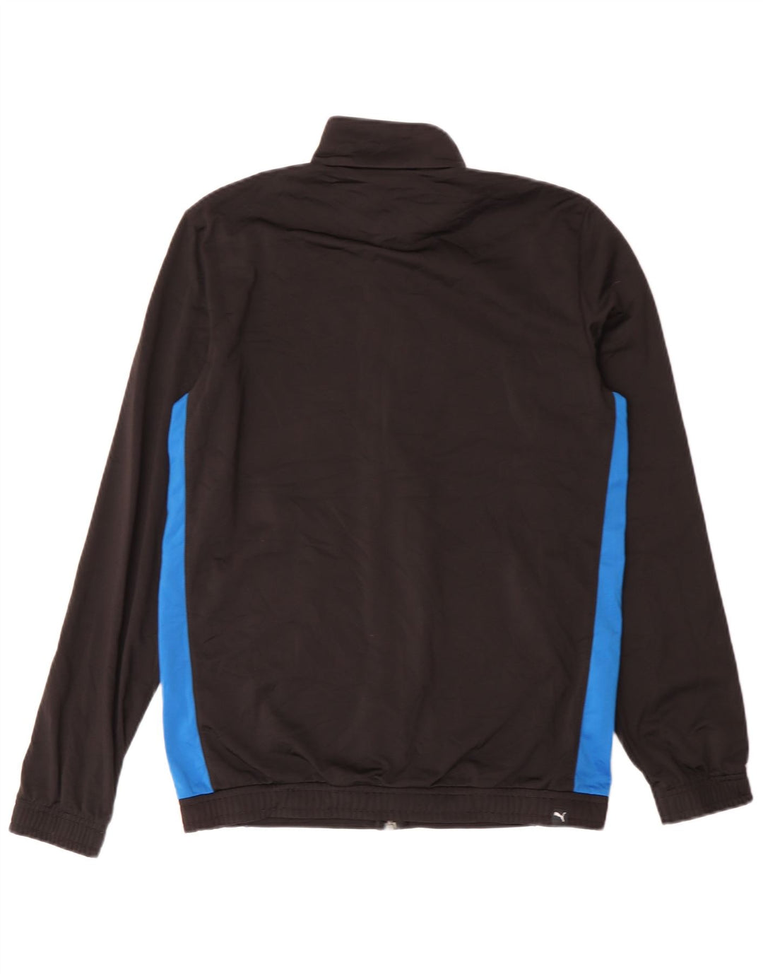 Jaqueta Puma Boys Graphic Tracksuit Top 15-16 Anos Preto Colorblock