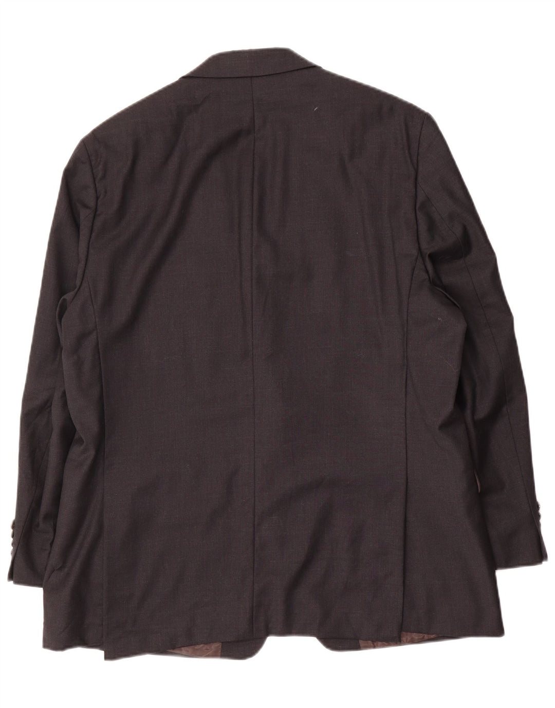 Jaqueta blazer masculina de 2 botões Calvin Klein Reino Unido 40 grande lã cinza