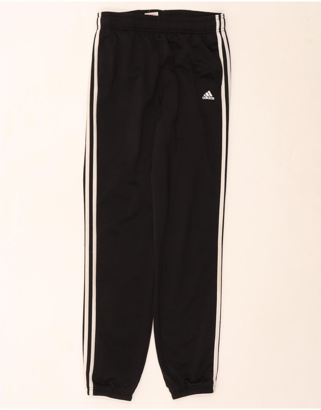 Calças de treino ADIDAS Meninos Joggers 13-14 Anos Preto Poliéster