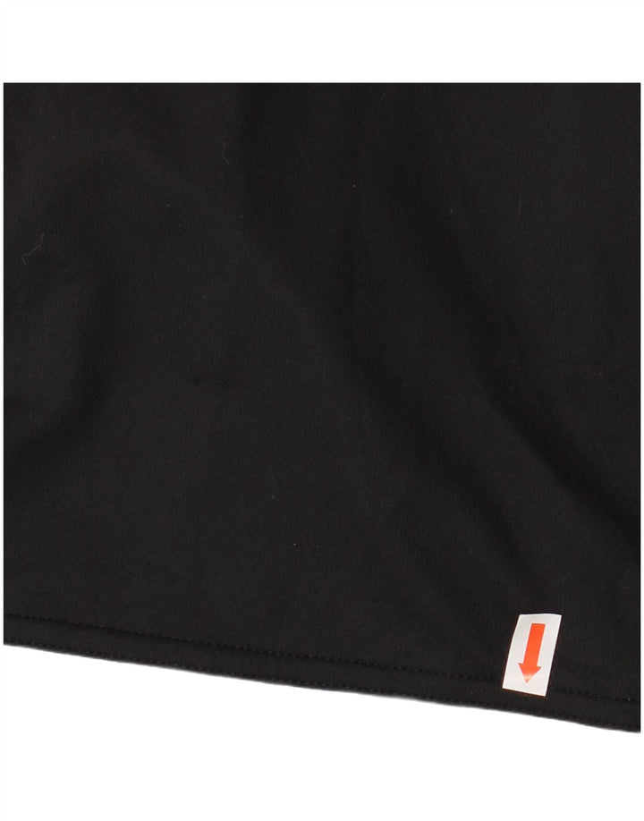 Camiseta Adidas Masculina Climalite Top Médio Preto Colourblock Poliéster