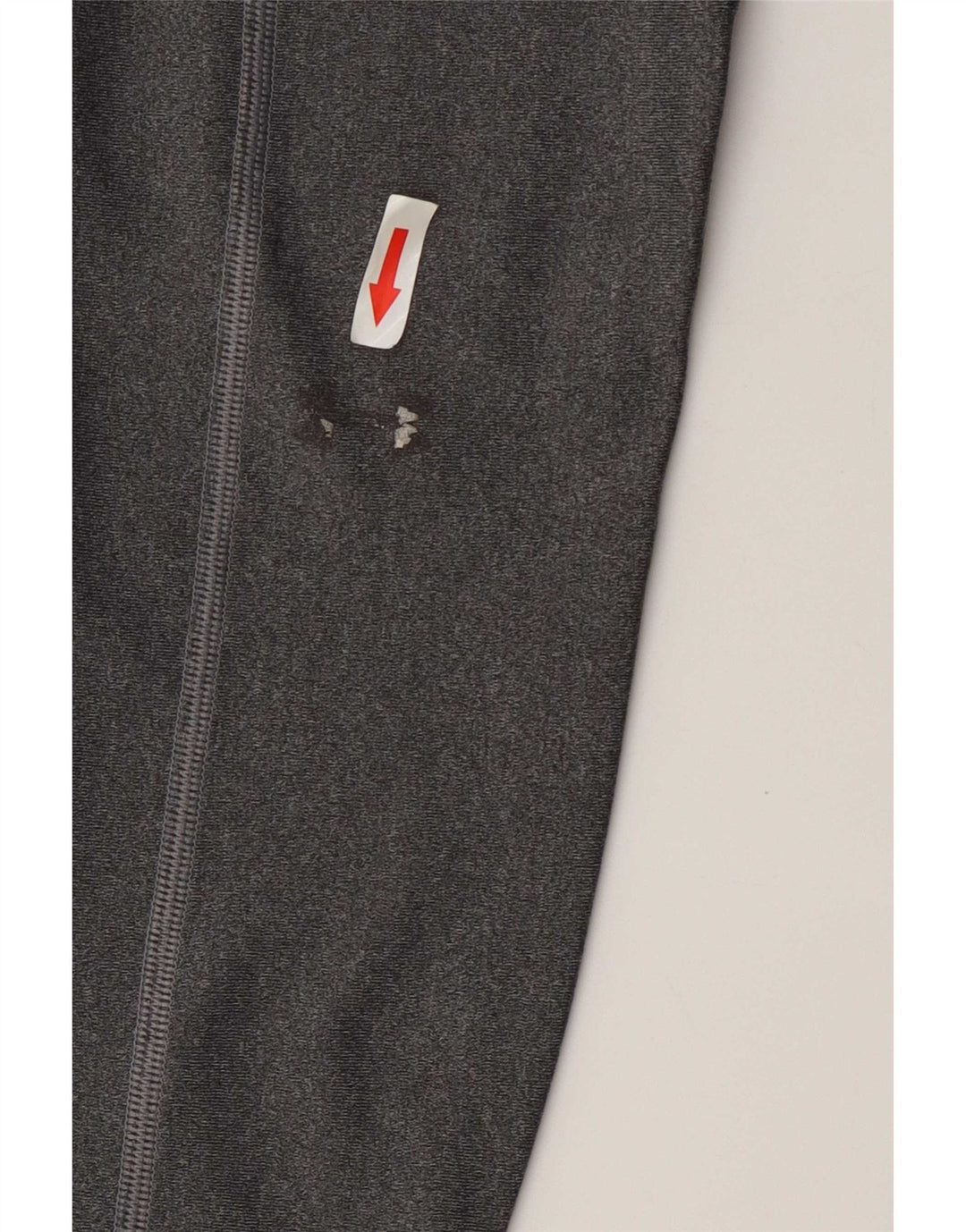 Under Armour Womens Crop Leggings UK 4 XS Poliéster Cinza