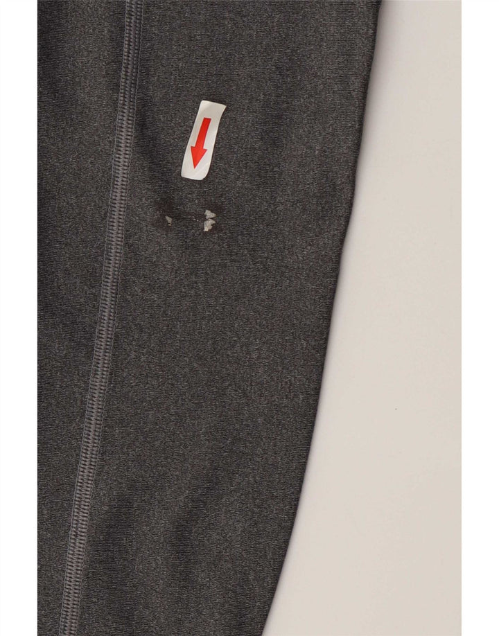 Under Armour Womens Crop Leggings UK 4 XS Poliéster Cinza