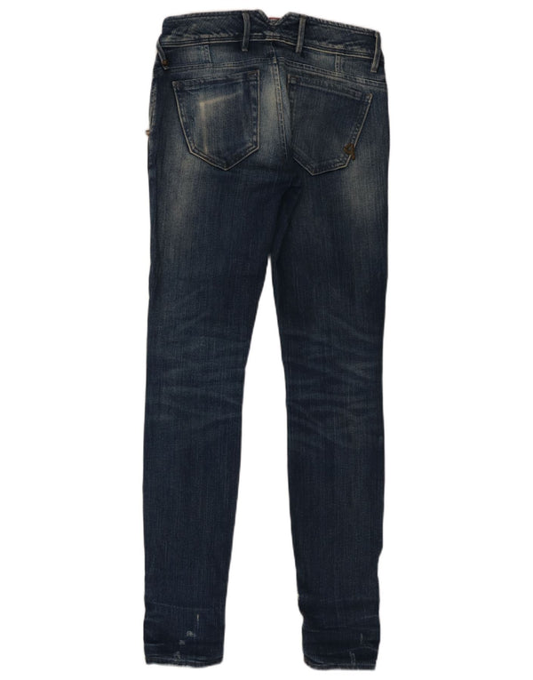 Calça jeans skinny feminina Cycle W25 L31 algodão azul