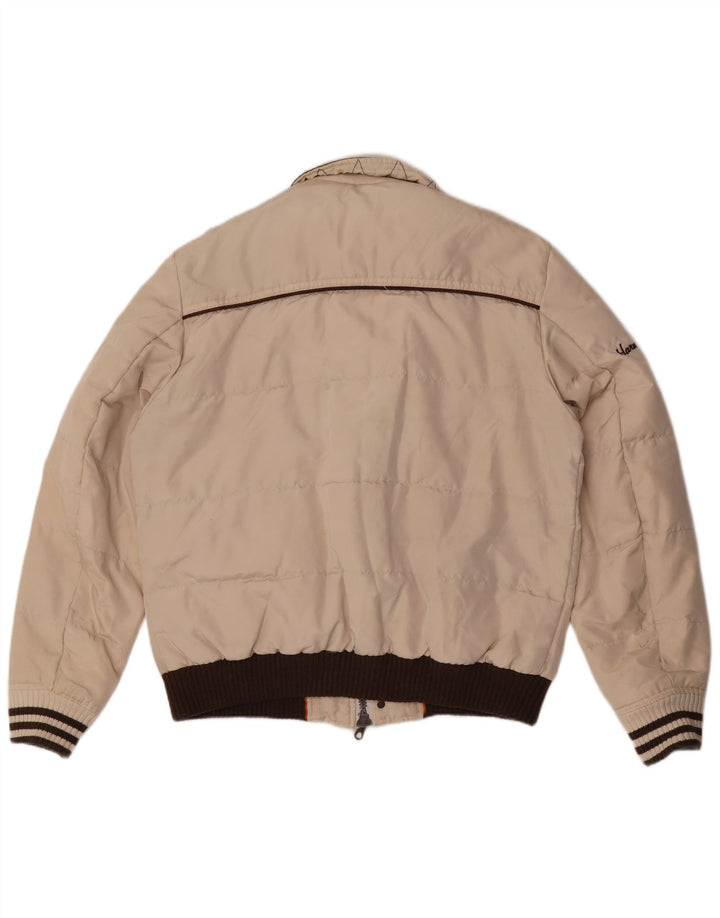 Jaqueta acolchoada masculina Harmont & Blaine UK 44 2XL poliamida colorblock bege
