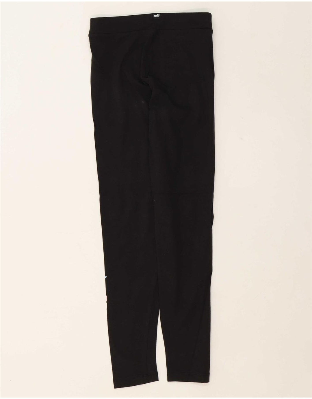 Leggings estampadas PUMA para meninas 11-12 anos algodão preto