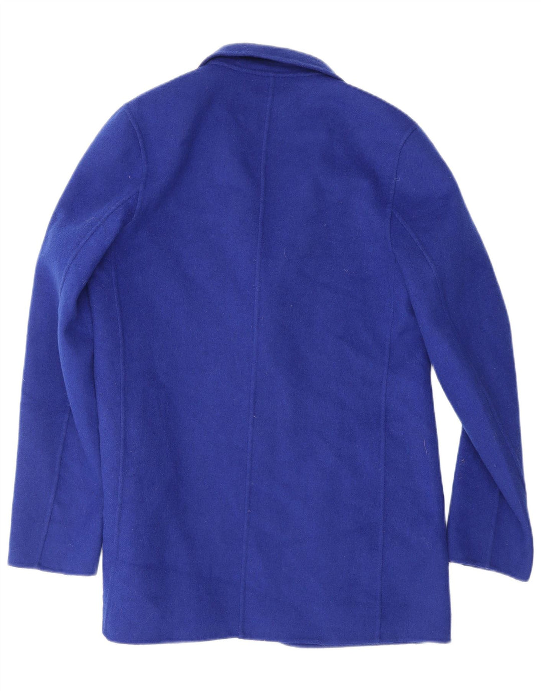 Jaqueta blazer feminina Riani com 1 botão Reino Unido 10 lã azul pequena