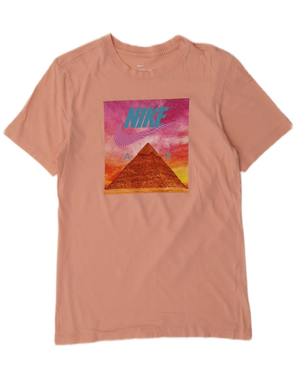 Camiseta Nike Masculina Graphic Top Pequeno Rosa