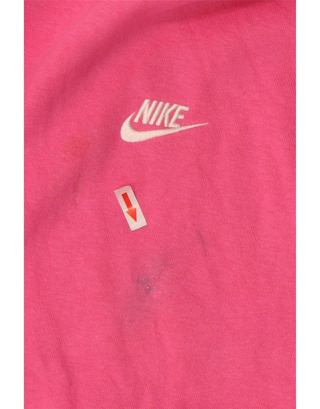 Nike Mens Hoodie Jumper Médio Algodão Rosa