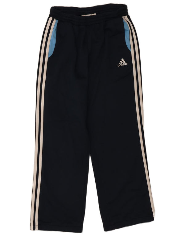 Calças de treino Adidas menino 15-16 anos azul marinho poliéster