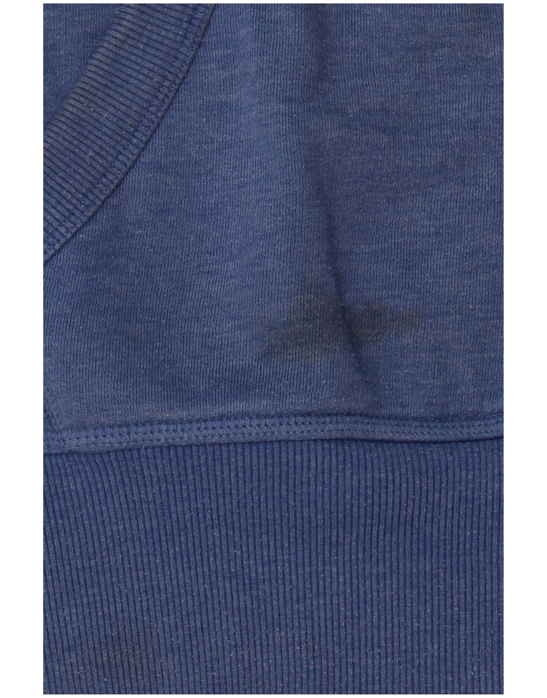 Suéter Superdry masculino com capuz gráfico azul médio algodão