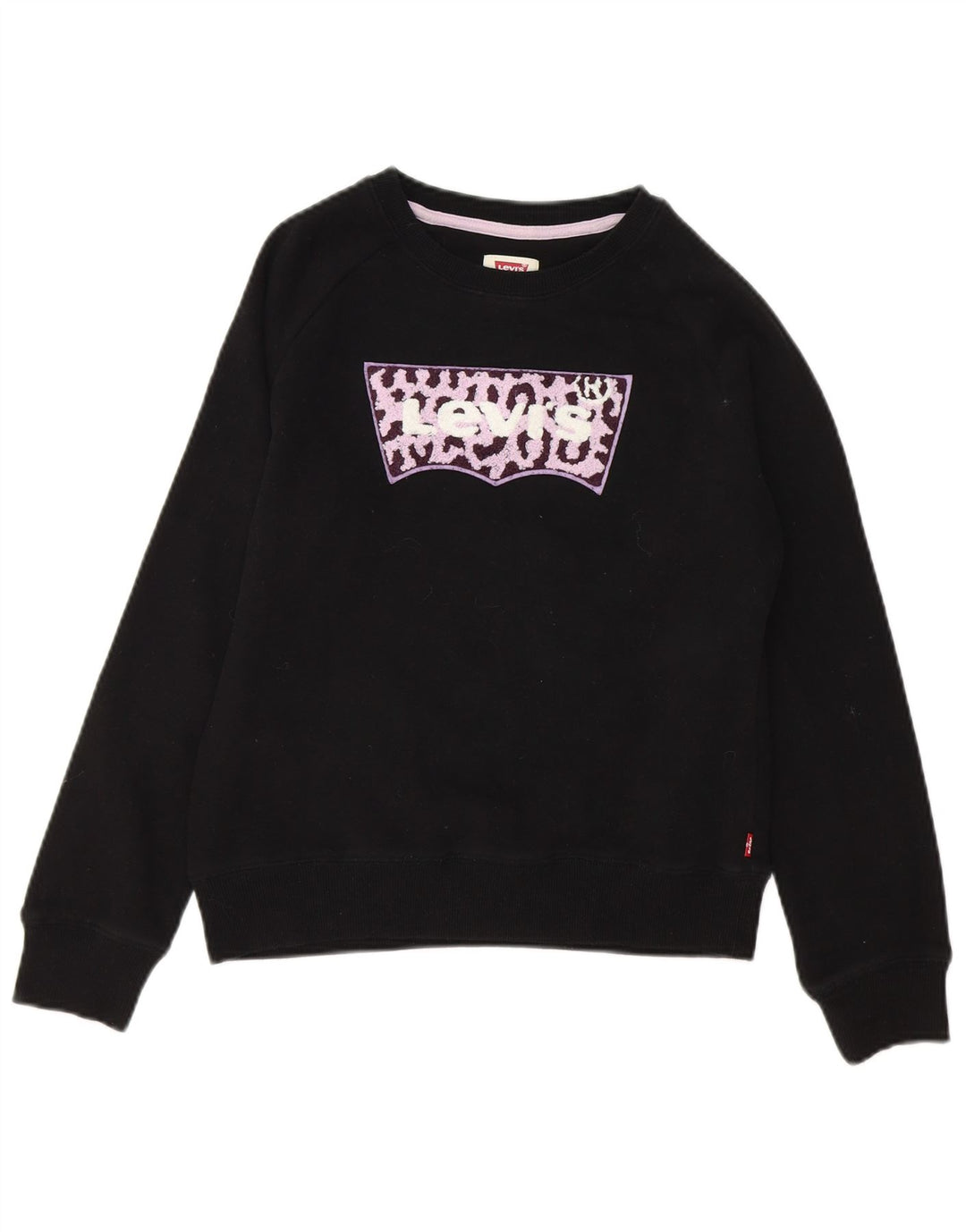 Moletom gráfico feminino LEVI'S 13-14 anos algodão preto