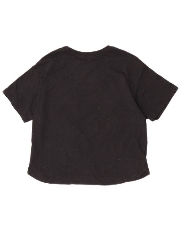 Camiseta Jordan Girls Graphic 13-14 Anos XL Preto Floral Algodão