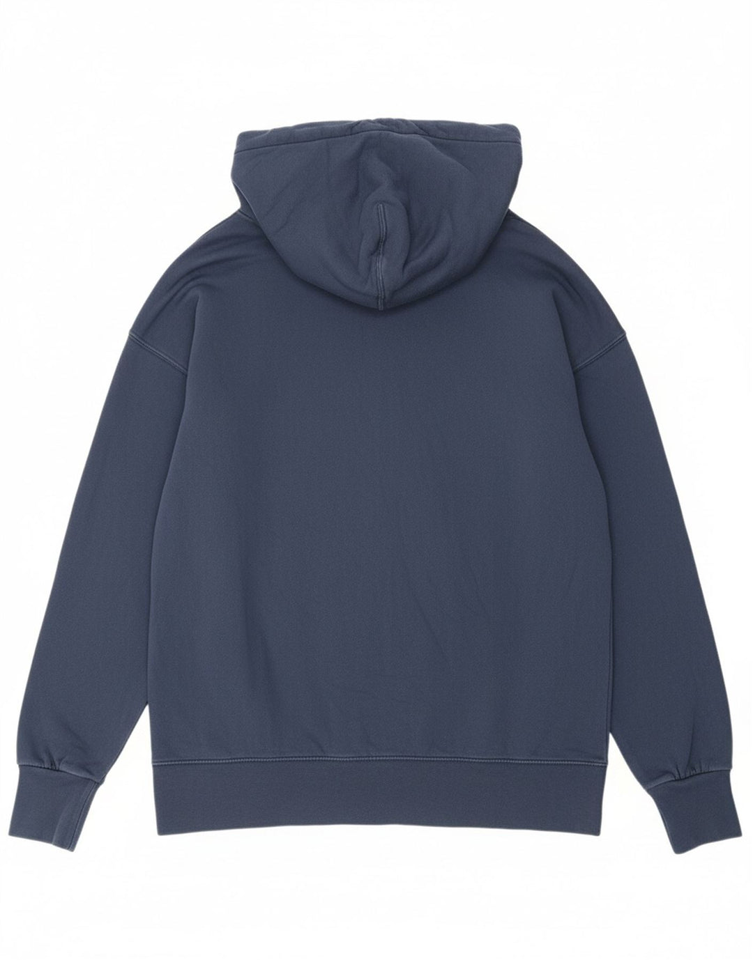 Suéter com capuz gráfico masculino GANT pequeno algodão azul marinho
