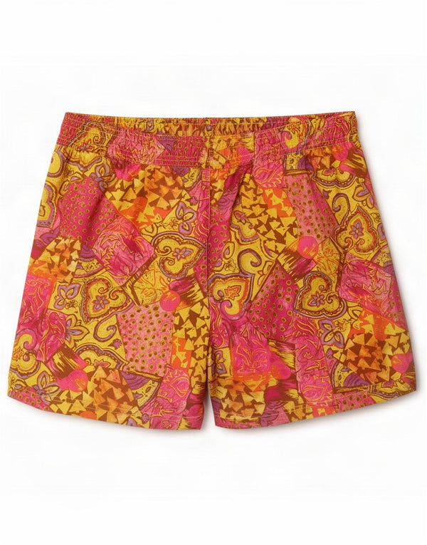 Sun's Life Mens Sport Shorts Médio Multicolorido Paisley