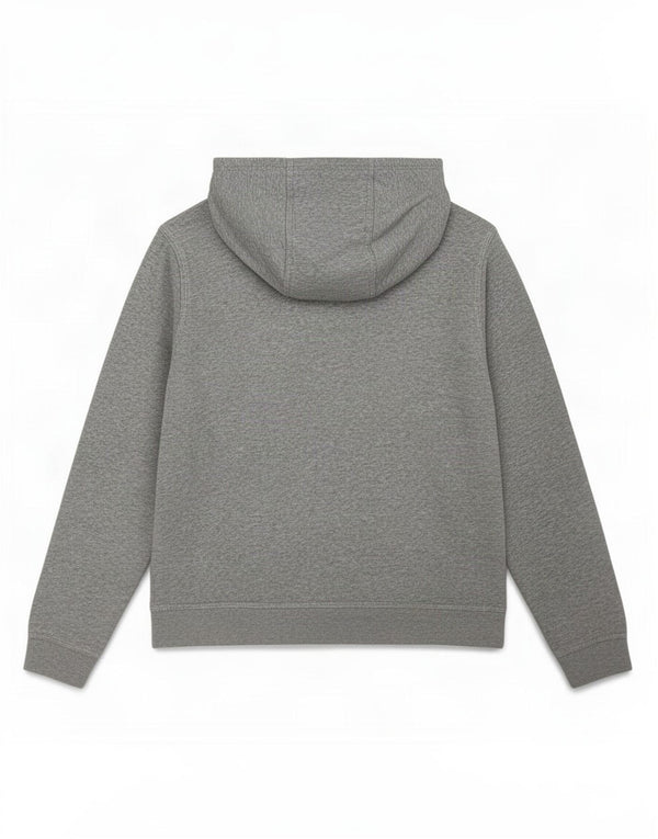 Jumper com capuz Nike Boys 13-14 anos XL cinza manchado de algodão