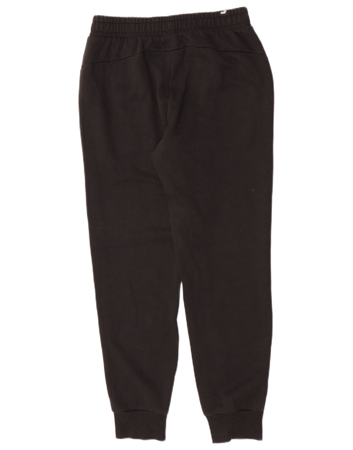 Calça de treino masculina Puma Joggers médio algodão preto