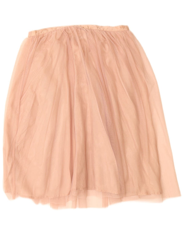 Saia tutu feminina de cintura alta ZARA grande W30 rosa