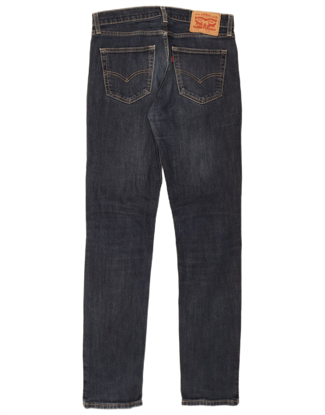 Levi's Masculino 511 Slim Jeans W32 L34 Azul Marinho Algodão