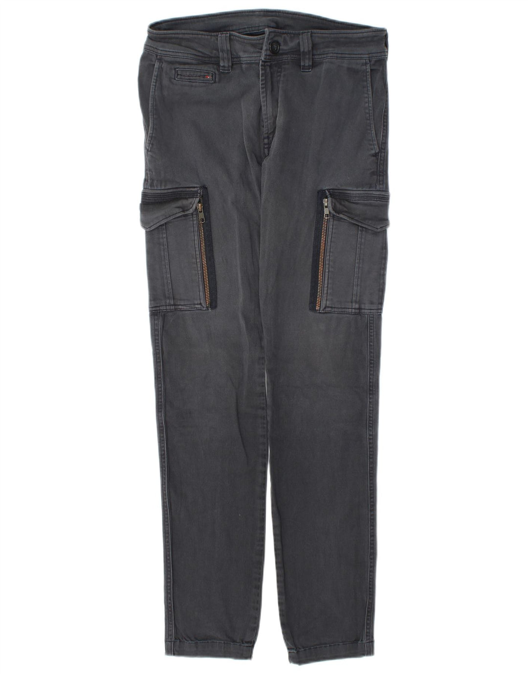 Diesel Mens Joggers Cargo Calças W29 L31 Algodão Cinza