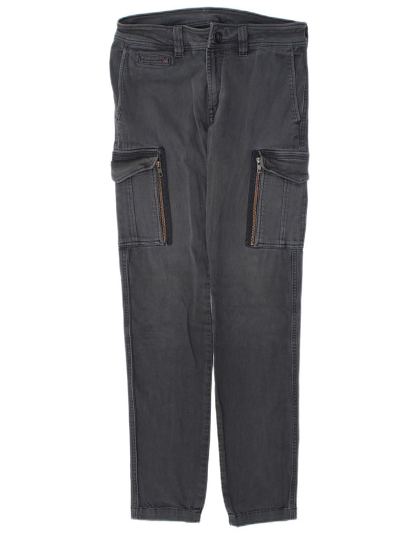 Diesel Mens Joggers Cargo Calças W29 L31 Algodão Cinza