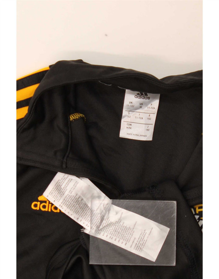 Adidas Meninos Climalite Graphic Pullover Treino Top 11-12 Anos Preto