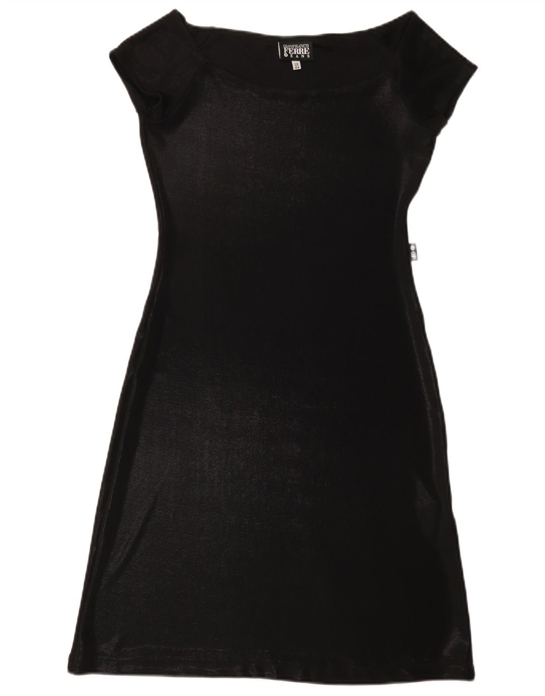 Vestido bainha feminino Gianfranco Ferre IT 44 poliéster preto médio