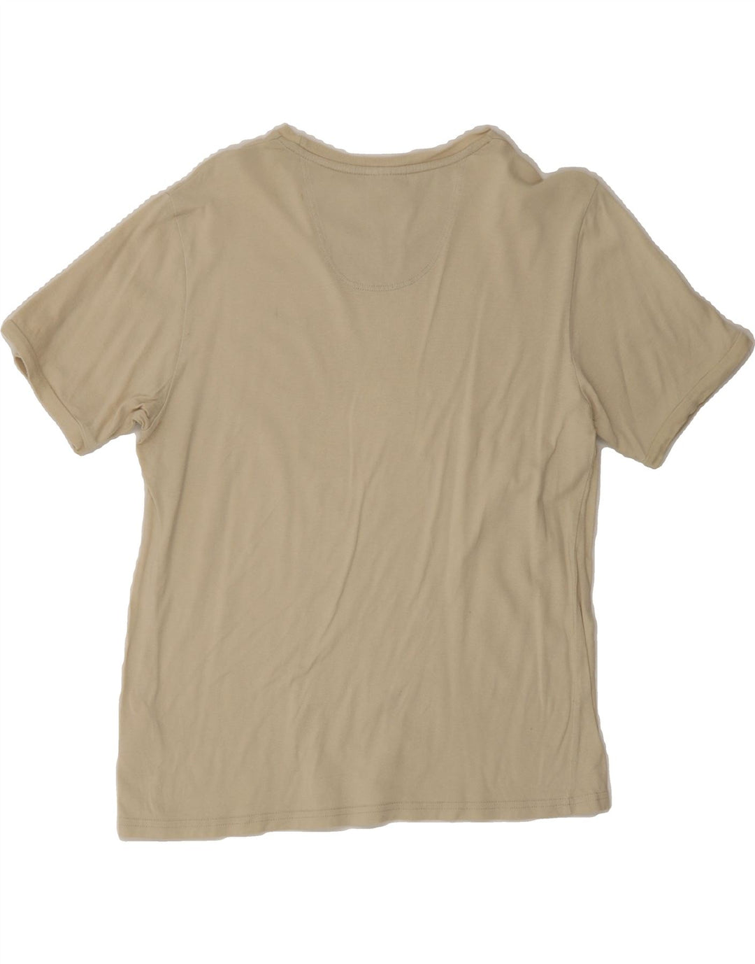 NIKE Womens T-Shirt Top US 8/10 Medium Beige Viscose Vintage Nike and Second-Hand Nike from Messina Hembry 