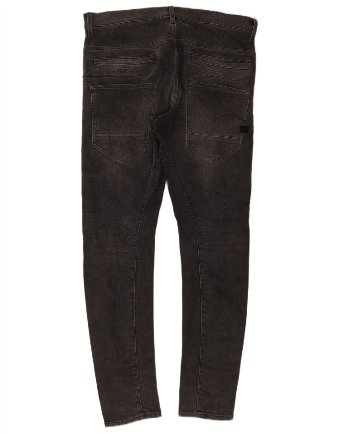 Calça jeans slim masculina G-Star W34 L34 algodão cinza