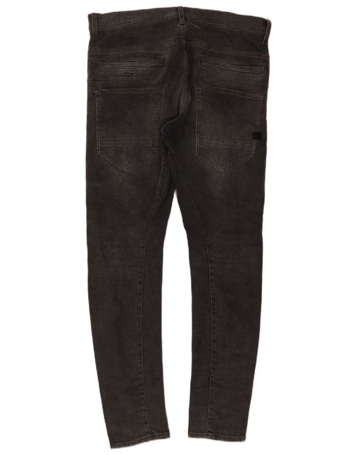 Calça jeans slim masculina G-Star W34 L34 algodão cinza