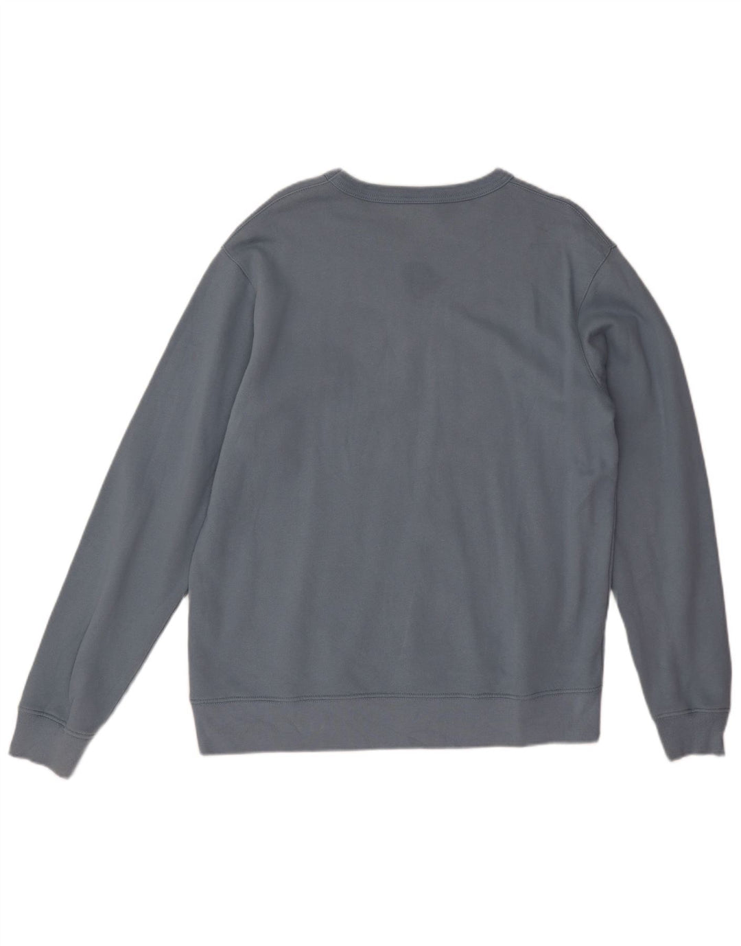 Zara moletom masculino jumper grande algodão azul