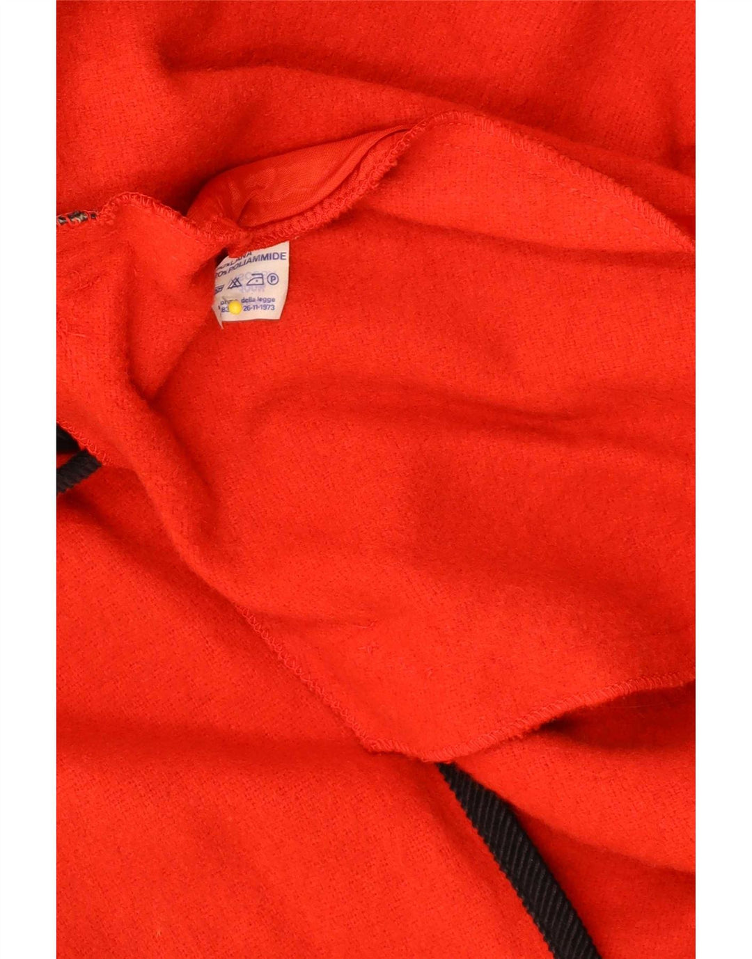 Casaco Capelet Masculino Vintage Tamanho Único Lã Vermelha