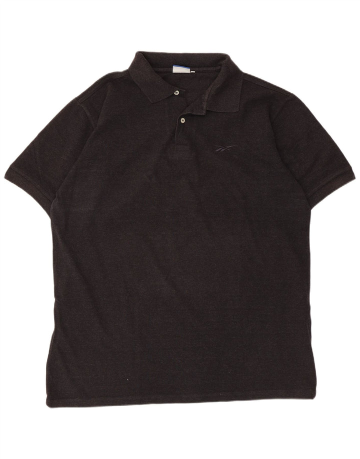 Camisa polo masculina Reebok XL algodão preto
